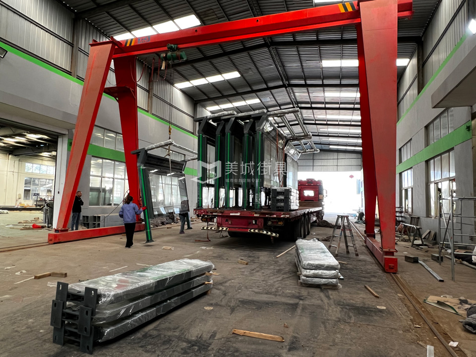 2022.10.12美城街具供應南京公交候車亭發貨記錄 2022.10.12美城街具供應南京公交候車亭發貨記錄