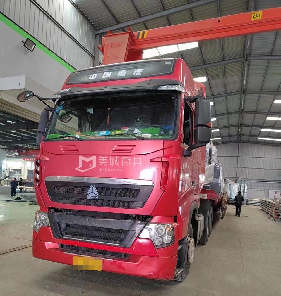 2023.2.24美城街具供應候車亭發貨記錄 2023.2.24美城街具供應候車亭發貨記錄