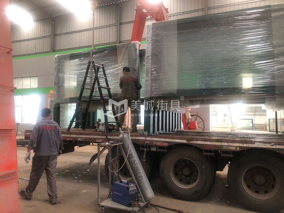 2023.6.1美城街具供應內蒙候車亭發貨記錄 2023.6.1美城街具供應內蒙候車亭發貨記錄